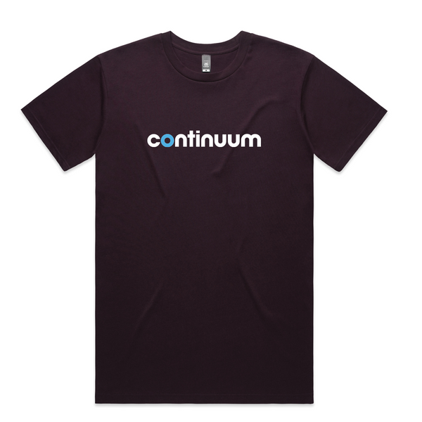 Continuum - Logo Tee - Plum