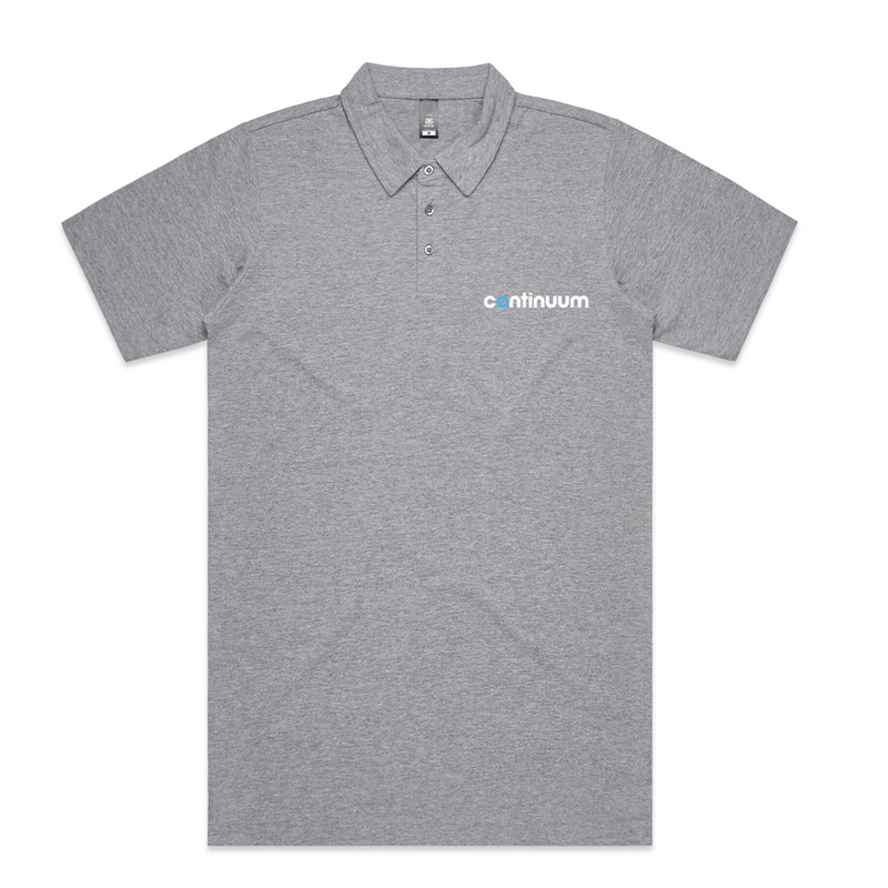 Continuum - Logo Polo - Athletic Heather