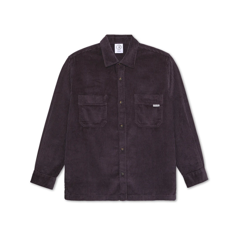 Polar - Cord Shirt - Dark Violet
