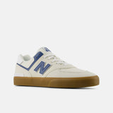 New Balance Numeric - NM574VRU - Sea Salt with Dark Shoreline Blue