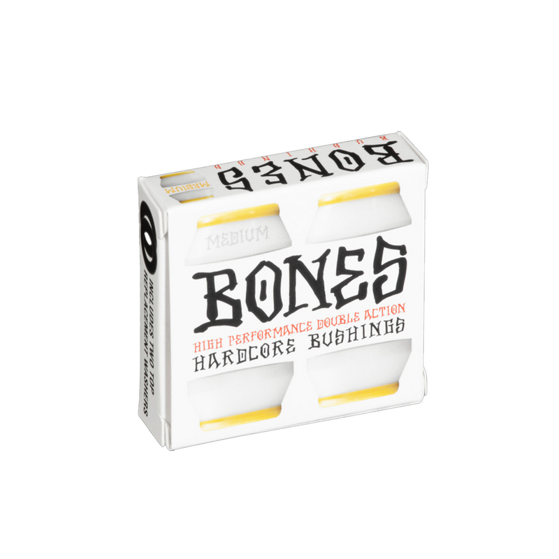 Bones Hardcore Bushings - Medium - White