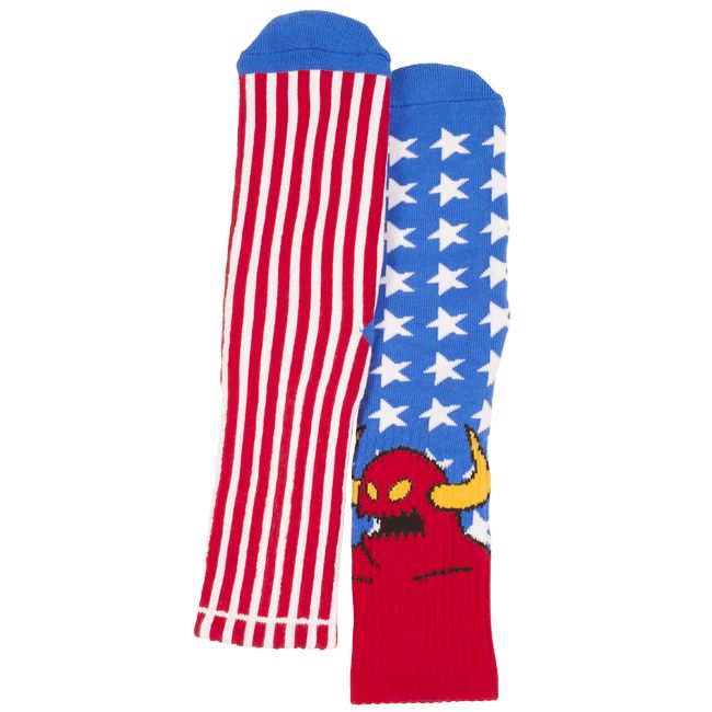 Toy Machine - American Monster Socks - Red