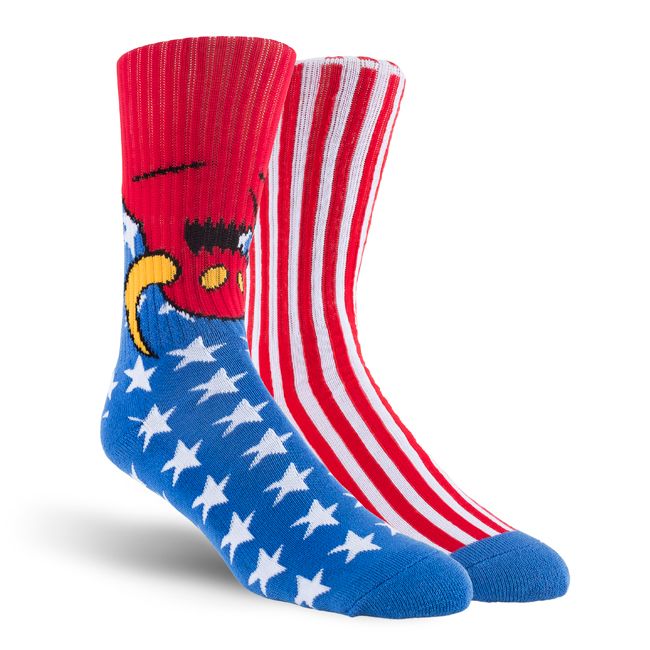 Toy Machine - American Monster Socks - Red