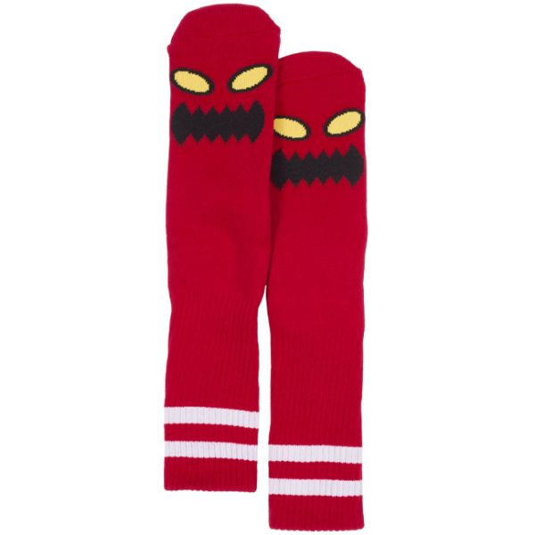 Toy Machine -  Monster Face Socks - Red