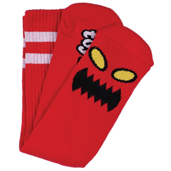 Toy Machine -  Monster Face Socks - Red