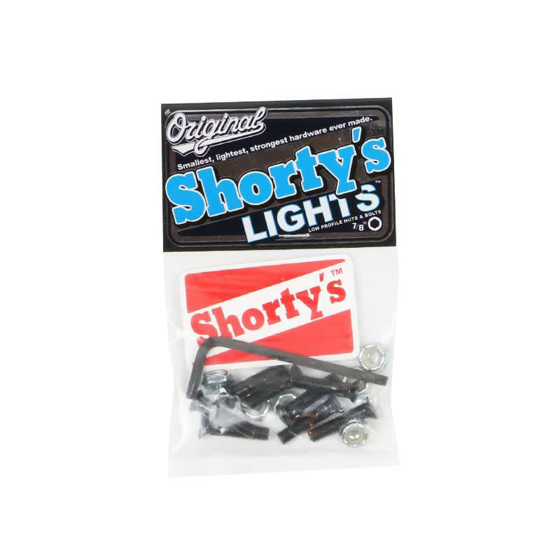 Shorty's Lights - 7/8" Allen Hardware - Black